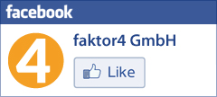 Faktor4 – Folgen Sie uns auf Facebook